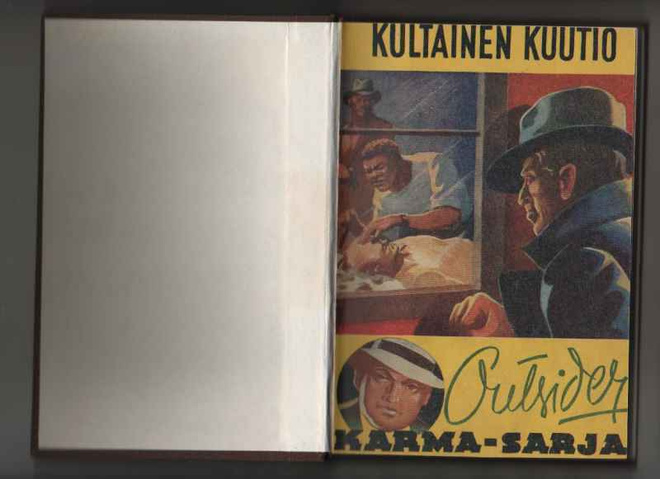 Outsider: Kultainen kuutio, Mantere 1948, jälkisid., K3+