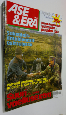 Ase & erä 2000-2001 vuosikerta : 3-7