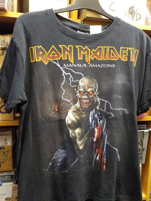 IRON MAIDEN - MANAUS AMAZONS T-PAITA KOKO L