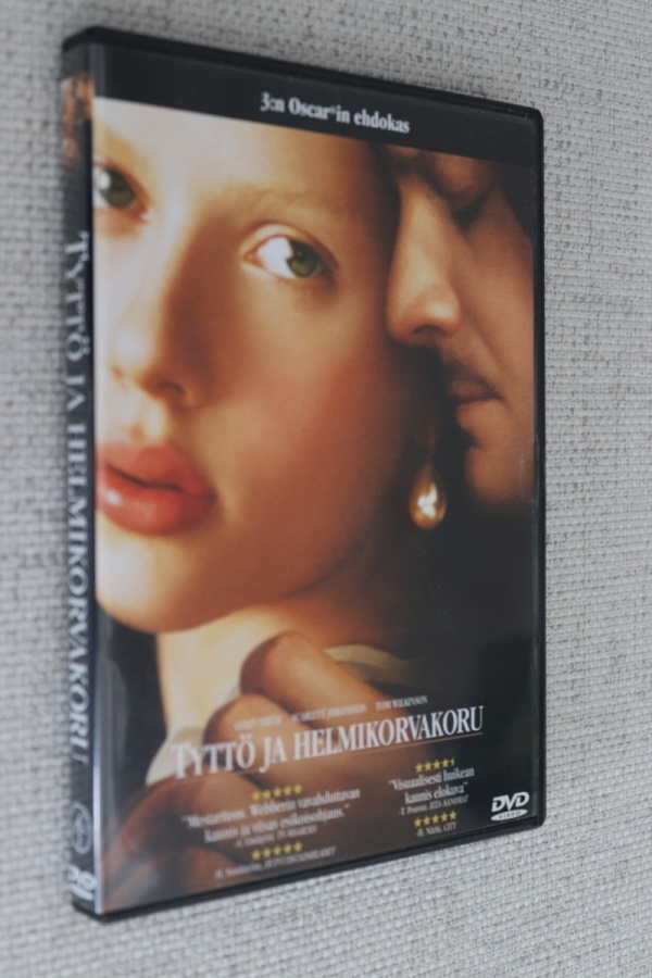 DVD Tyttö ja helmikorvakoru Colin Firth Scarlett Johansson