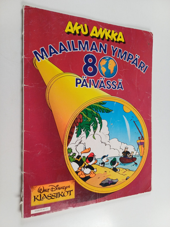 Walt Disney : Aku Ankka : maailman ympäri 80 päivässä