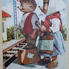 Siilipari odottaa junaa (Mecki), väripk. p. 1964 Suomeen - pikkukuva 1