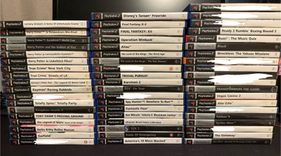 Playstation 2 pelejä 8e/kpl