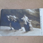 kaksi vintage taidekorttia - 1900-luku alku - pikkukuva 4