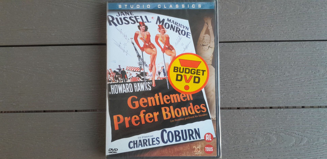 DVD: Gentlemen Prefer Blondes (Marilyn Monroe 1953) UUSI