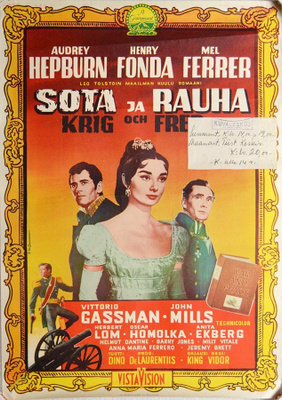 Elokuvajuliste: Sota ja rauha (Audrey Hepburn)