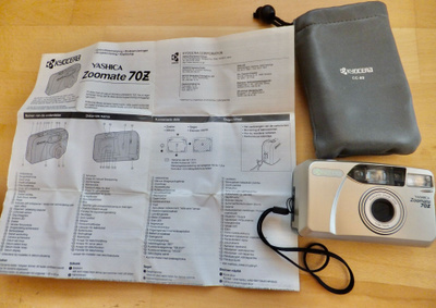 VANHA Kamera Yashica Zoomate 70Z SIISTI