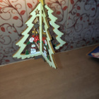 Roikkuva Puinen joulukuusi - pikkukuva 1