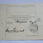 1935 Juankoski osoitekortti Haagaan Huopalahti tulol - pikkukuva 2