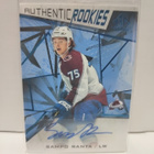 2021-22 SP Game Used - Blue Auto #167 Sampo Ranta - pikkukuva 1