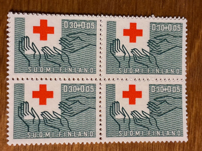 PR 1963 0,30MK+0,05MK NELIÖ**