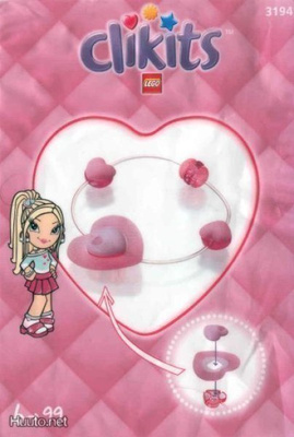 Lego 3194 Bracelet Heart ( Clikits )