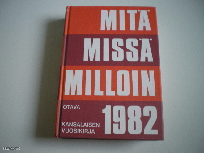 Mitä missä milloin vuosikirja 1982