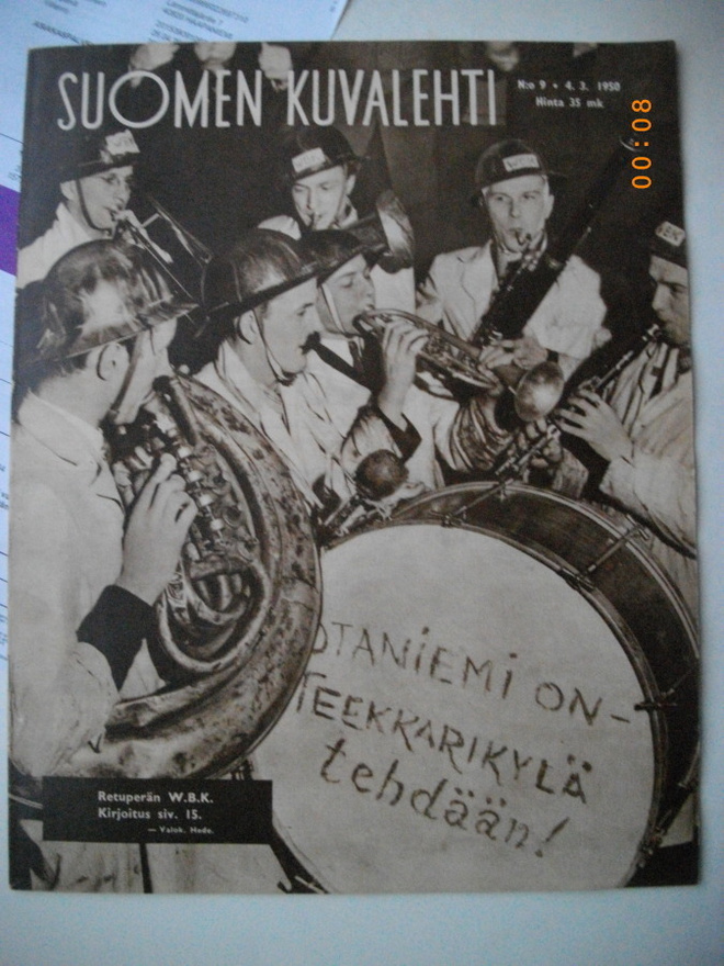 Suomen Kuvalehti Nro 9/1950 (7.5)
