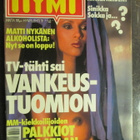 HYMY LEHTI 7 / 1986 SISÄLLYSLUETTELO KIRJOITETTUNA - pikkukuva 1
