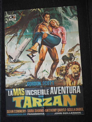Tarzan's Greatest Adventure - elokuvajuliste ( 97 x 67 cm )