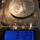 2007 American Silver Eagle One Dollar 1 OZ Fine Silver 31,1g - pikkukuva 3