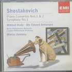 Shostakovich: Piano Concertos 1 & 2, Symphony 1 cd - pikkukuva 1
