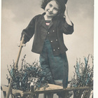 Lapsonen - vanha kortti, kulk. 1911 - pikkukuva 1
