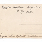 Valokuva Suojeluskunta Kuopio Tykki 1921 HYVÄ Provenienssi - pikkukuva 2