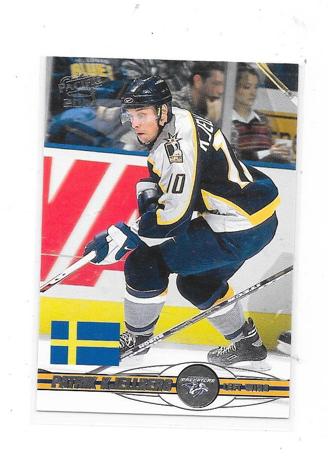 2000-01 Pacific #440 Patrick Kjellberg  Nashville Predators