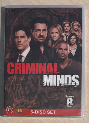 Criminal Minds: Kausi 8 (2012-2013) 5DVD (UUSI)