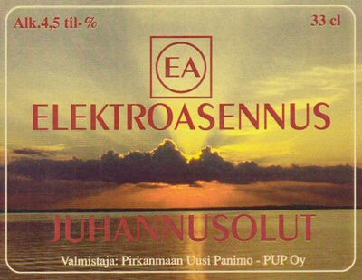 Olutetiketti  Elektroasennus    c1