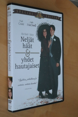 2DVD Neljät häät & yhdet hautajaiset ( 1994 )