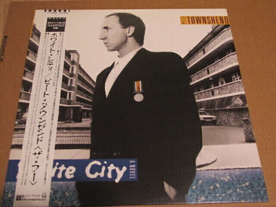 Pete Townshend White City lp japani obi liite promo the who