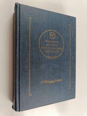 Webster's seventh new collegiate dictionary : based on We...