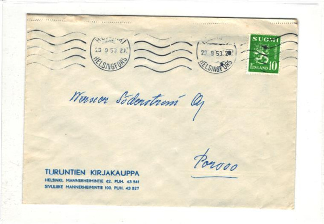 FIRMAKUORI TURUNTIEN KIRJAK. HELSNKI