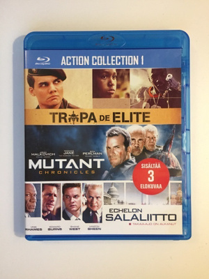 Tropa de Elite / Mutant Chronicles / Echelon Salaliitto Blu-