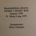 Maria Lang - Murha vuokralaisena - pikkukuva 4