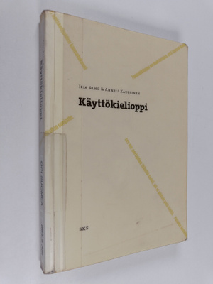 Irja Alho : Käyttökielioppi