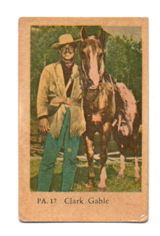 Purkkakuva PA n:o 17 CLARK GABLE
