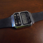 RETRO/ VINTAGE CASIO A100WE RANNEKELLO - pikkukuva 2