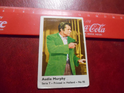 K11 Dandy Serie T. filmitähti# 95 Audie Murphy