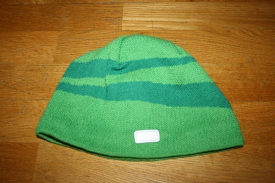 Lassie vihreä fleece-vuorillinen pipo L / 54-56