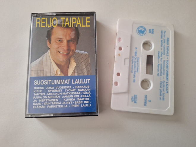 REIJO TAIPALE - SUOSITUIMMAT LAULUT c-kasetti
