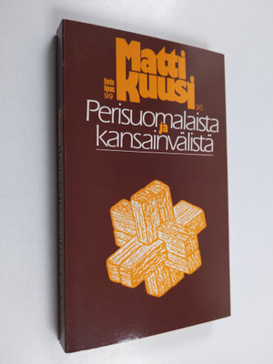 Matti Kuusi : Perisuomalaista ja kansainvälistä