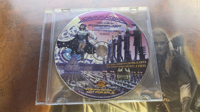 Gamma Ray Powerplant Cd Promo 1999 N 0310-2