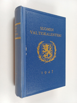 Suomen valtiokalenteri vuodeksi 1947