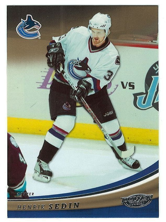 06-07 Upper Deck Power Play #98 Henrik Sedin