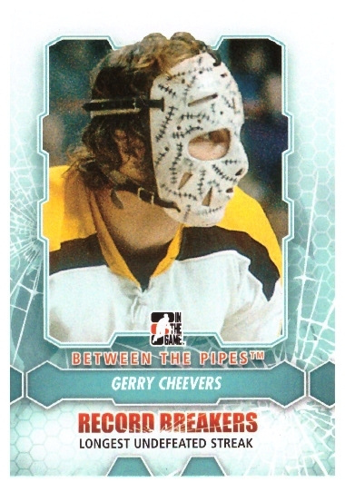 Mv Legenda GERRY CHEEVERS Bruins 2013 Between the Pipes #186
