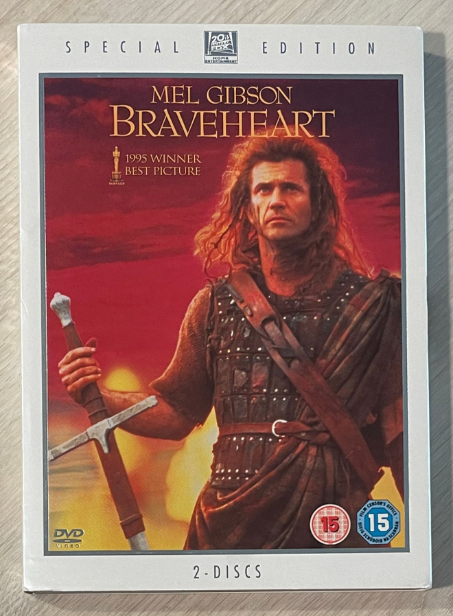 Braveheart (1995) Erikoisjulkaisu (2DVD) Mel Gibson