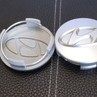 Hyundai vannekeskiöt – Kromi-hopea – 61mm (4kpl - pikkukuva 4