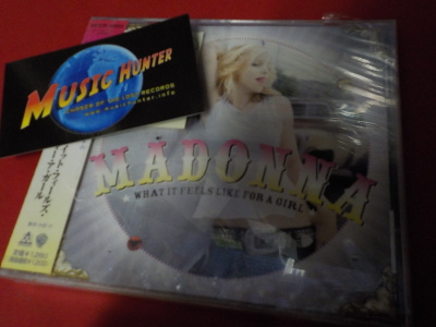 MADONNA - WHAT IT FEELS LIKE FOR A GIRL UUSI CD