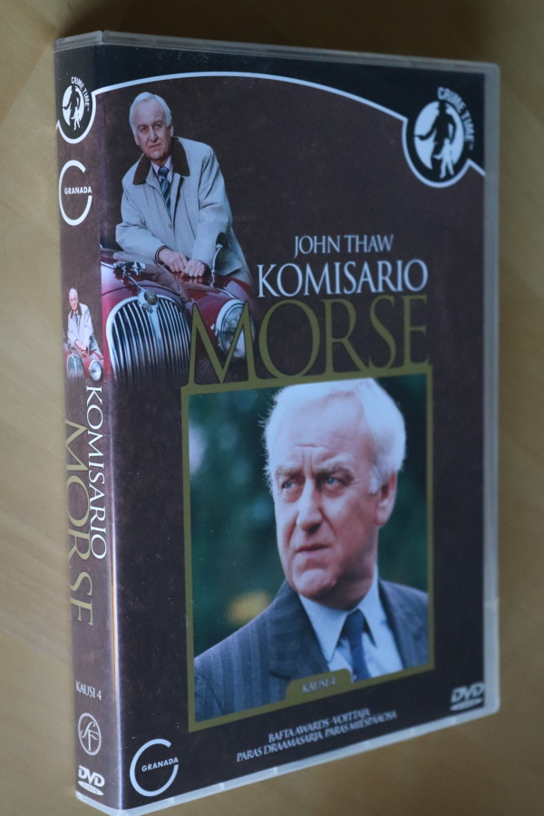 4DVD Komisario Morse Kausi 4 ( 1989 - 1991  )