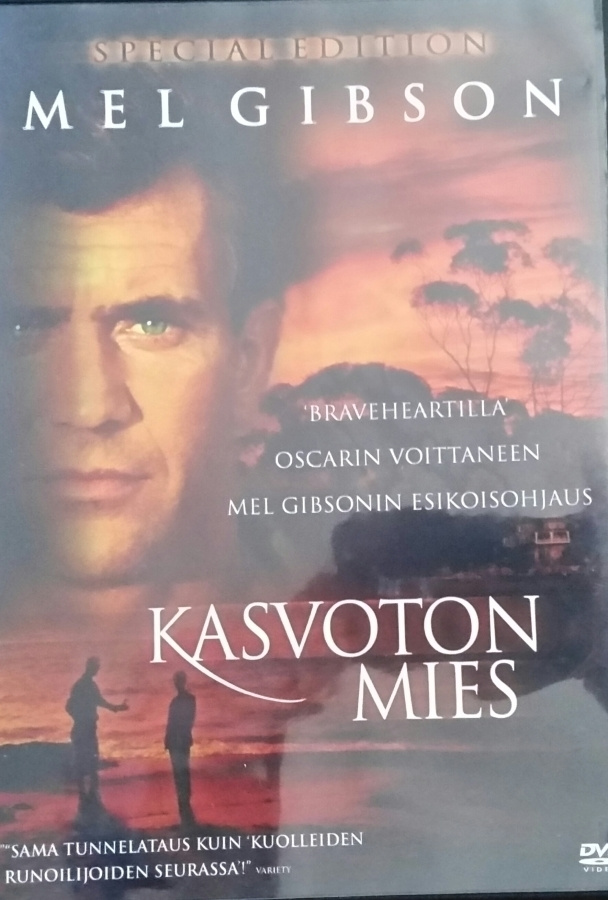 Kasvoton Mies DVD ( Mel Gibson ) -DVD