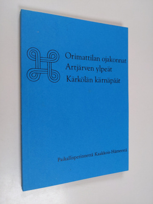 Marjatta Jauhiainen : Orimattilan ojakonnat, Artjärven yl...
